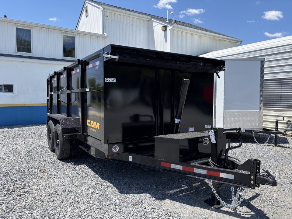 New 2026 Covered Wagon Trailers 7X14HS-14K GVWR Dump Trailer