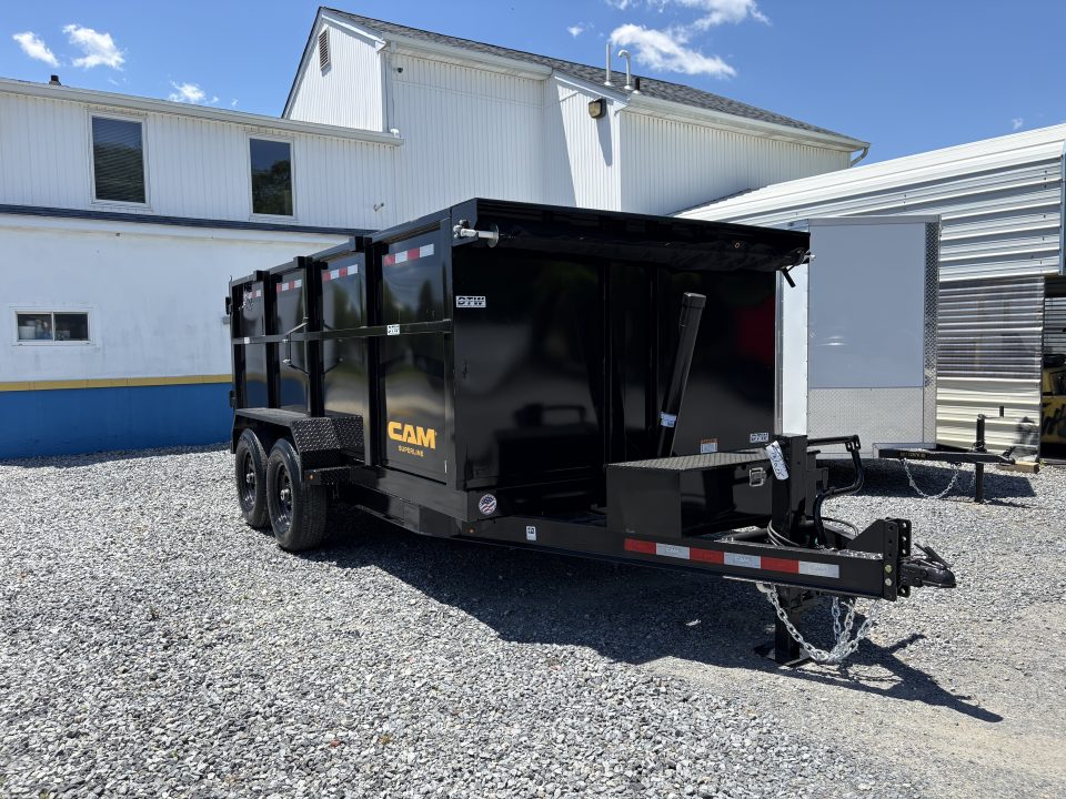 New 2026 Covered Wagon Trailers 7X14HS-14K GVWR Dump Trailer