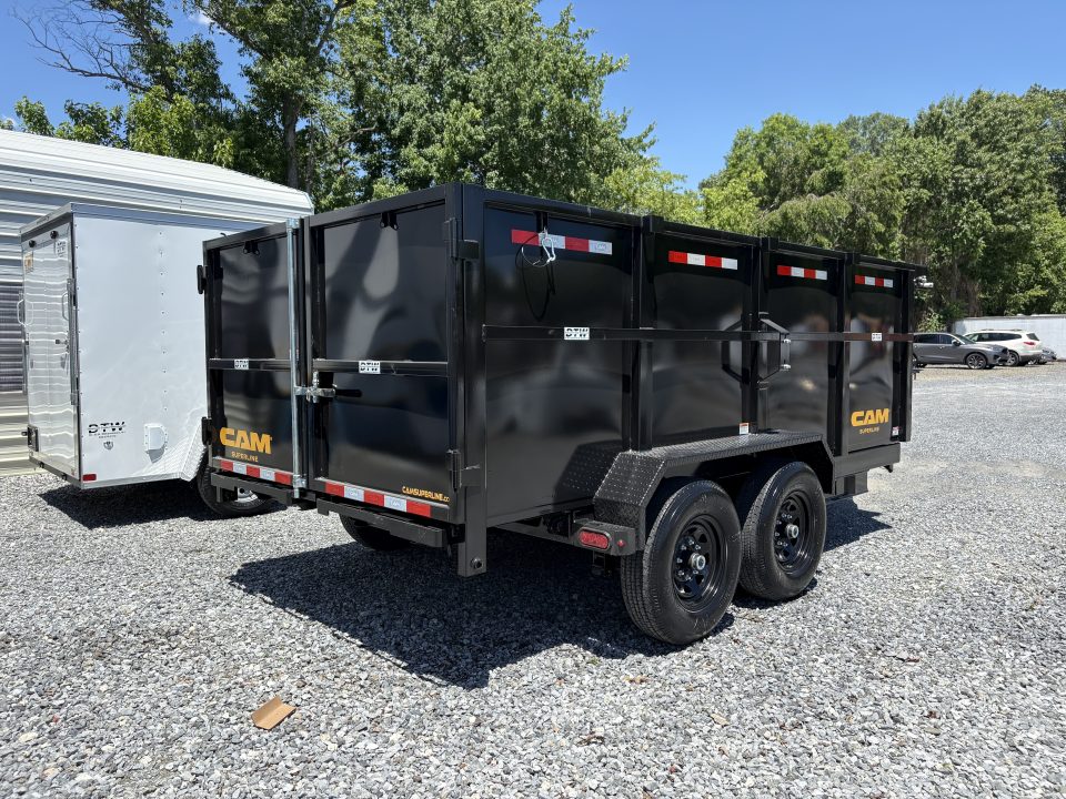 New 2026 Covered Wagon Trailers 7X14HS-14K GVWR Dump Trailer