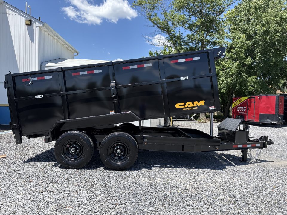 New 2026 Covered Wagon Trailers 7X14HS-14K GVWR Dump Trailer