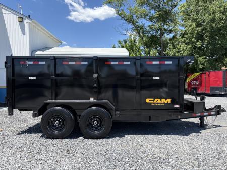 New 2026 Covered Wagon Trailers 7X14HS-14K GVWR Dump Trailer