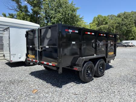 New 2026 Covered Wagon Trailers 7X14HS-14K GVWR Dump Trailer