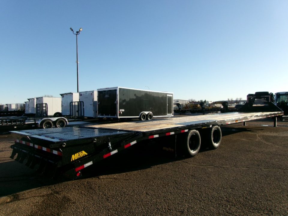 New 2026 Big Tex Trailers 25GN-40D5A-MRBK Flatbed Trailer