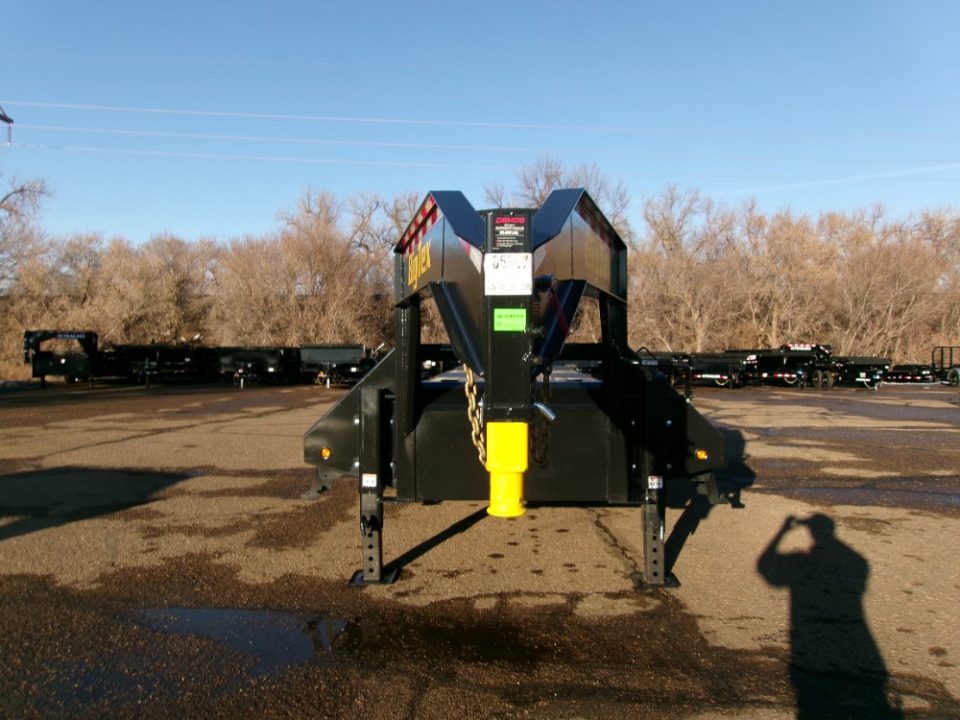 New 2026 Big Tex Trailers 25GN-40D5A-MRBK Flatbed Trailer