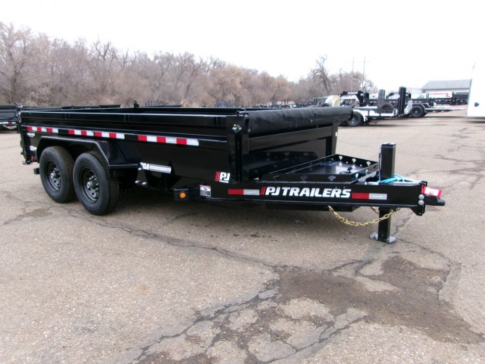 New 2026 PJ Trailers DLJ1472BDSK-BYSC-JA05 Dump Trailer