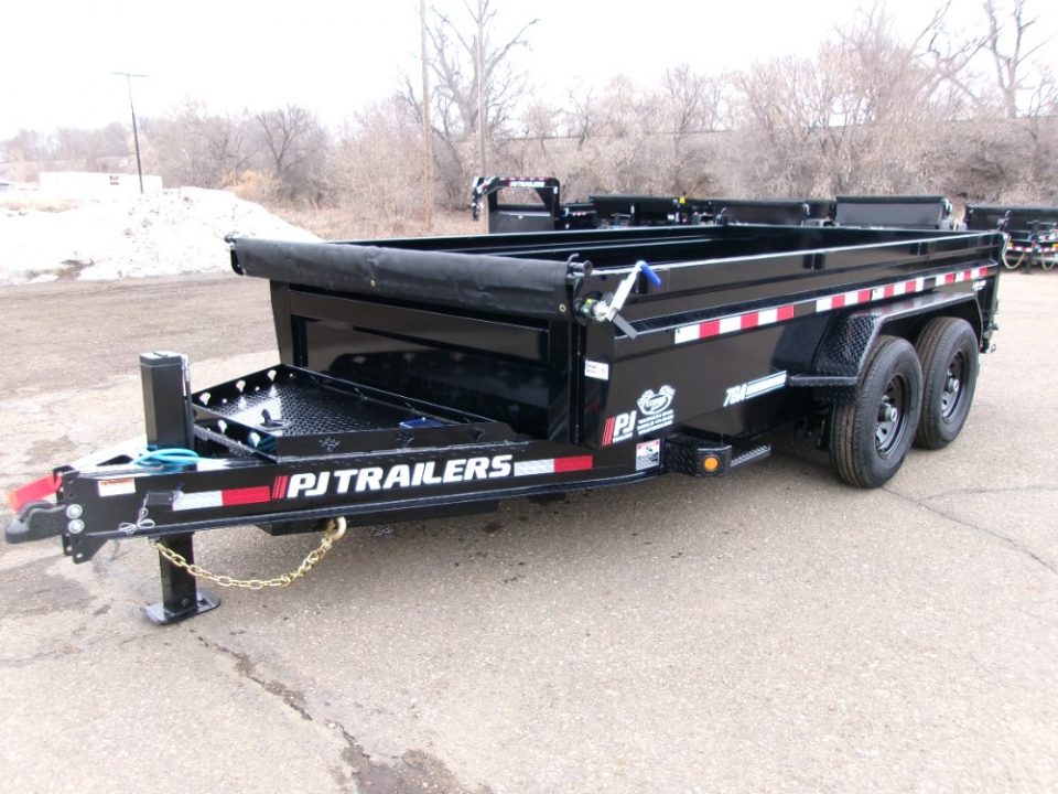 New 2026 PJ Trailers DLJ1472BDSK-BYSC-JA05 Dump Trailer