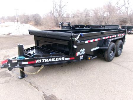 New 2026 PJ Trailers DLJ1472BDSK-BYSC-JA05 Dump Trailer