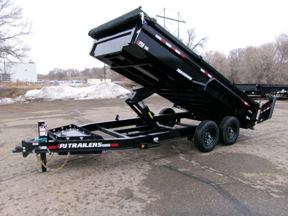New 2026 PJ Trailers DLJ1672BDSK-BYSC Dump Trailer