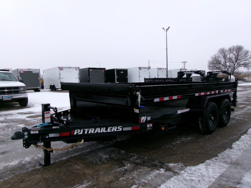 New 2026 PJ Trailers DLJ1672BDSK-BYSC Dump Trailer