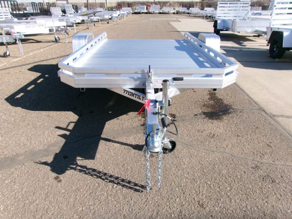New 2027 Aluma 7712H-TILT-S Utility Trailer