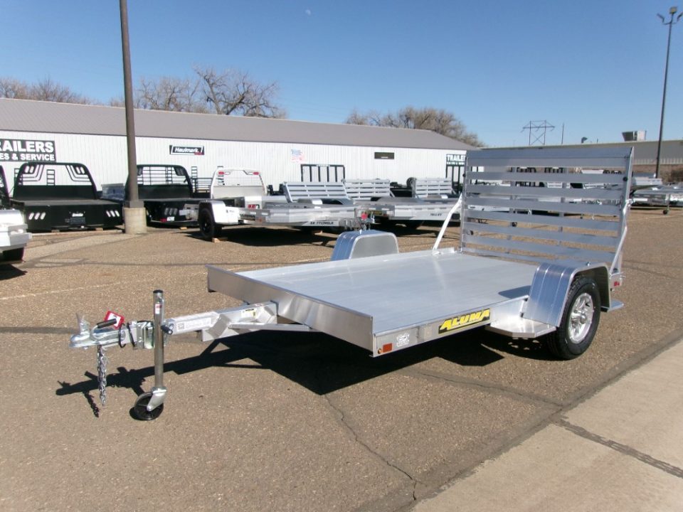 New 2027 Aluma 7210S-TG Utility Trailer