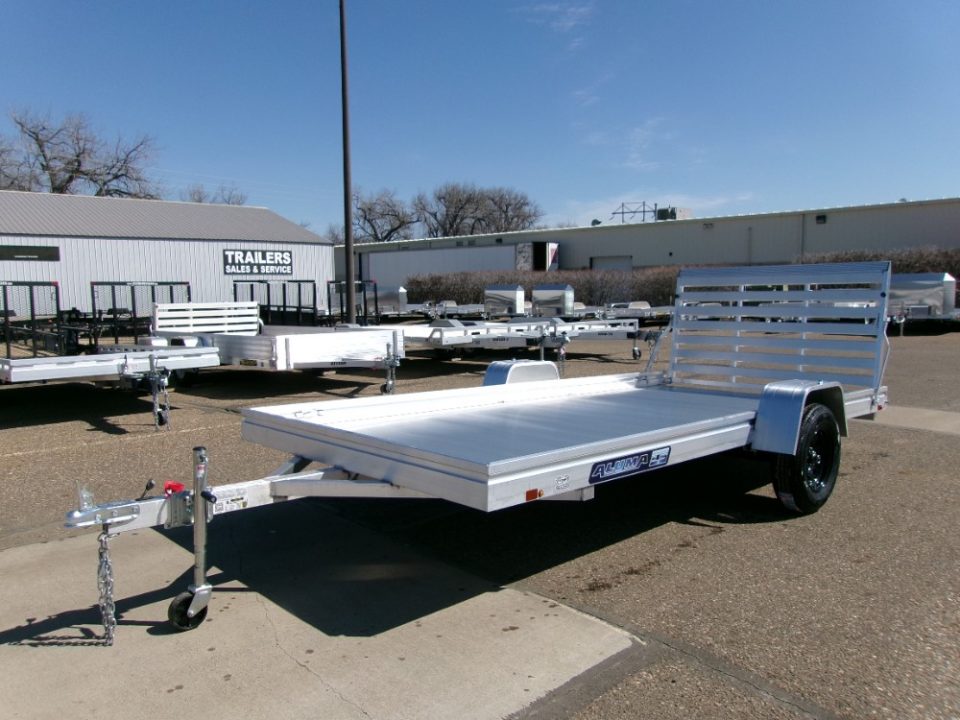 New 2027 Aluma 7812ESA-S-TG Utility Trailer
