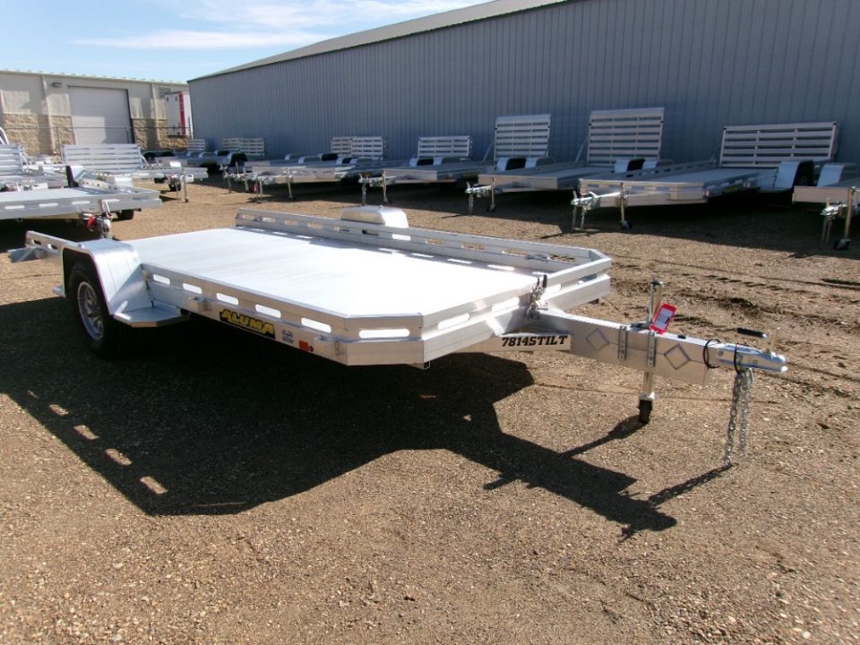 New 2027 Aluma 7814TILT-S Utility Trailer
