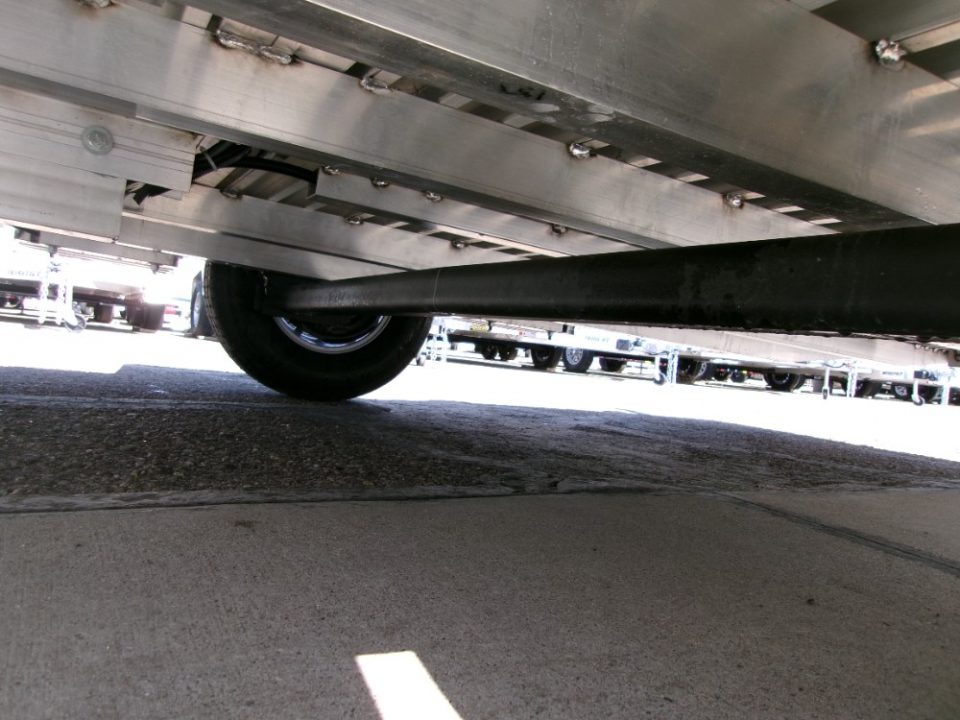 New 2027 Aluma 8214H-TILT-S-EL-RTD Utility Trailer