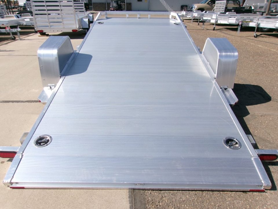 New 2027 Aluma 8214H-TILT-S-EL-RTD Utility Trailer