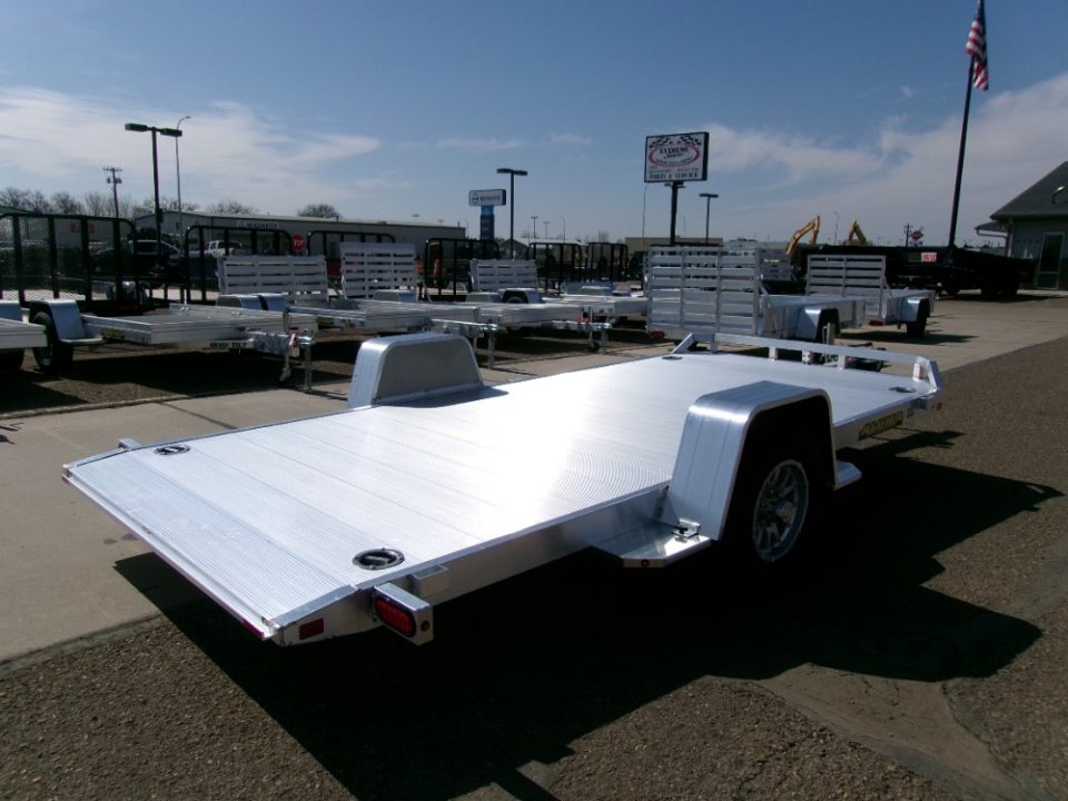 New 2027 Aluma 8214H-TILT-S-EL-RTD Utility Trailer