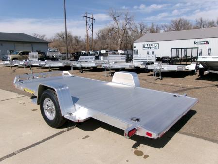 New 2027 Aluma 8214H-TILT-S-EL-RTD Utility Trailer