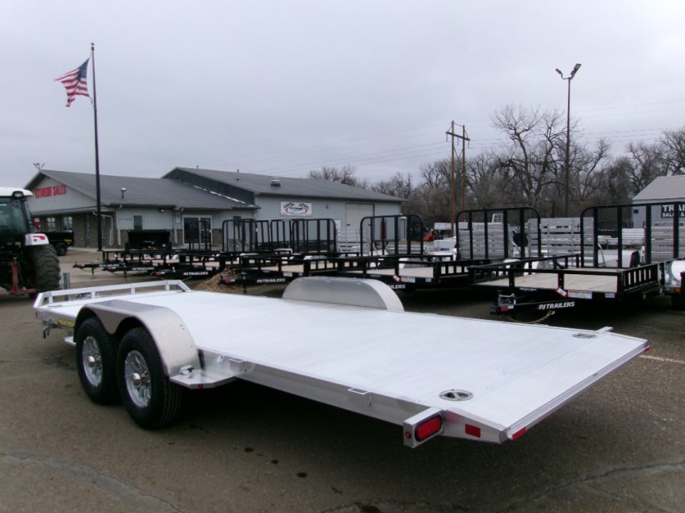 New 2027 Aluma 8218H-TILT-TA-EL-RTD Car Hauler