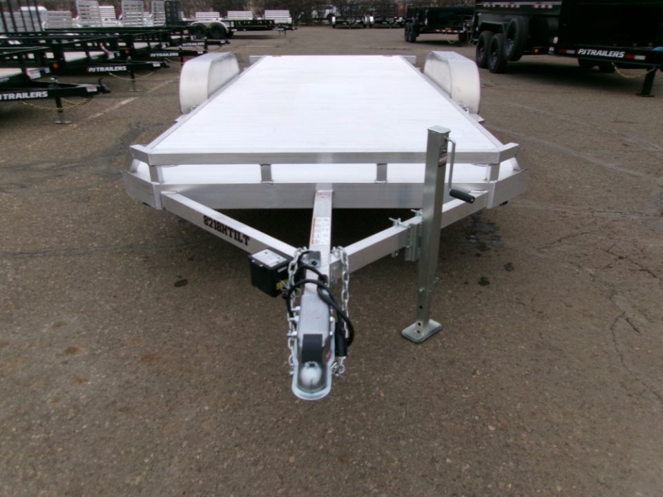 New 2027 Aluma 8218H-TILT-TA-EL-RTD Car Hauler