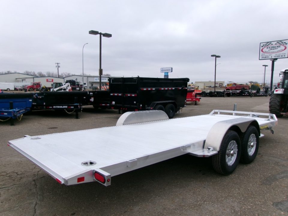 New 2027 Aluma 8218H-TILT-TA-EL-RTD Car Hauler