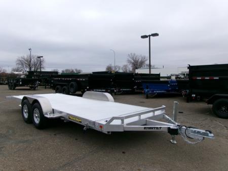 New 2027 Aluma 8218H-TILT-TA-EL-RTD Car Hauler