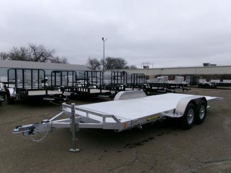 New 2027 Aluma 8218H-TILT-TA-EL-RTD Car Hauler