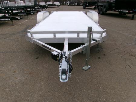 New 2027 Aluma 8218H-TILT-TA-EL-RTD Car Hauler