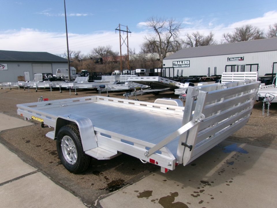 New 2027 Aluma 8012S-EL-BT Utility Trailer