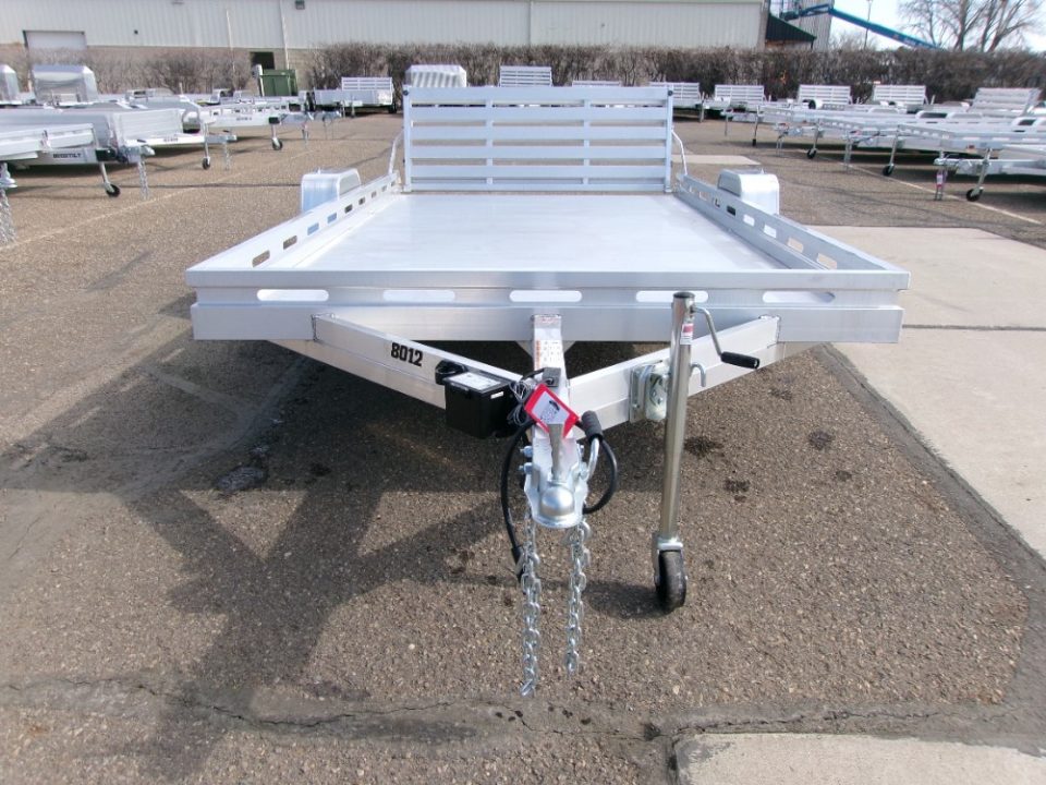 New 2027 Aluma 8012S-EL-BT Utility Trailer