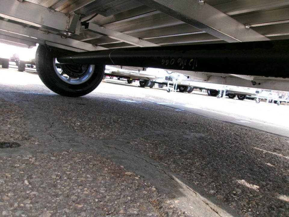 New 2027 Aluma 8012S-EL-BT Utility Trailer