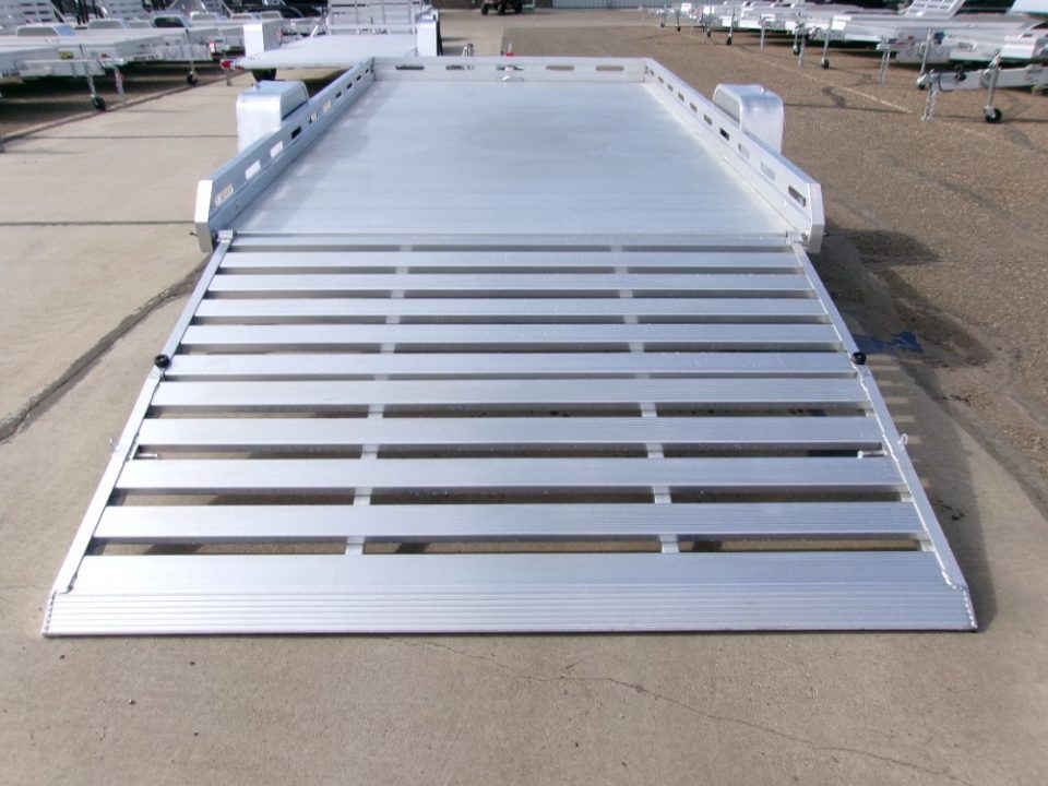 New 2027 Aluma 8012S-EL-BT Utility Trailer