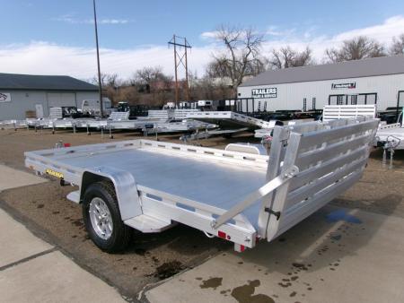 New 2027 Aluma 8012S-EL-BT Utility Trailer