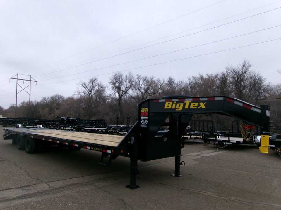 New 2026 Big Tex Trailers 22GN-33D5A-MRBK Flatbed Trailer