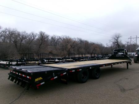 New 2026 Big Tex Trailers 22GN-33D5A-MRBK Flatbed Trailer