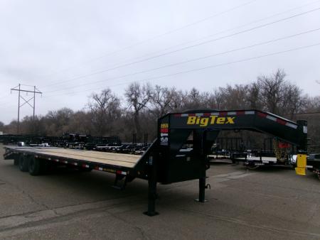 New 2026 Big Tex Trailers 22GN-33D5A-MRBK Flatbed Trailer