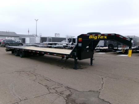 New 2026 Big Tex Trailers 22GN-33D5A-MRBK Flatbed Trailer