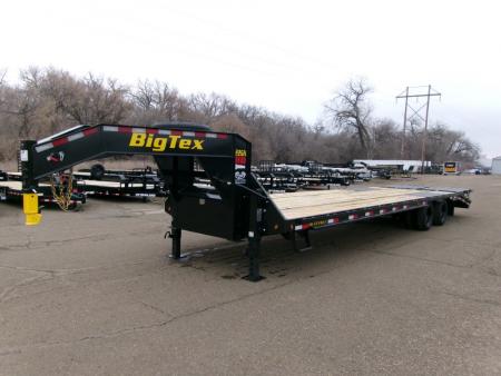 New 2026 Big Tex Trailers 22GN-33D5A-MRBK Flatbed Trailer