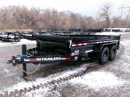 New 2026 PJ Trailers DLJ1492BDSK-BYSC-JA05 Dump Trailer