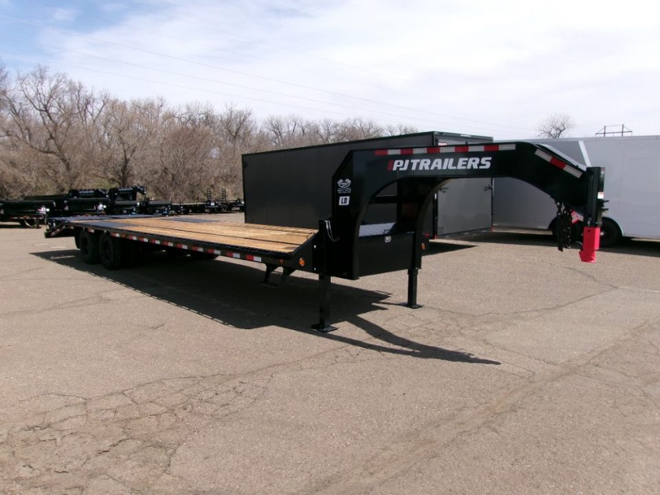 New 2026 PJ Trailers LDQ32D2BSWK-BYSC-JA06 Flatbed Trailer
