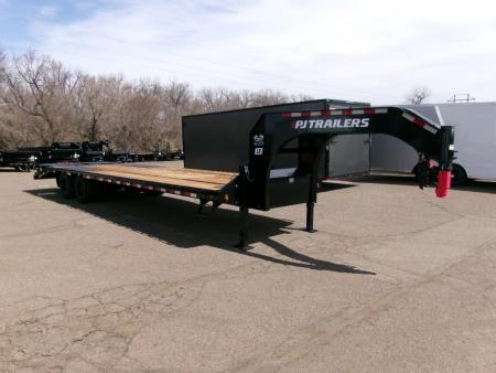 New 2026 PJ Trailers LDQ32D2BSWK-BYSC-JA06 Flatbed Trailer