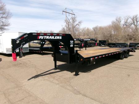 New 2026 PJ Trailers LDQ32D2BSWK-BYSC-JA06 Flatbed Trailer