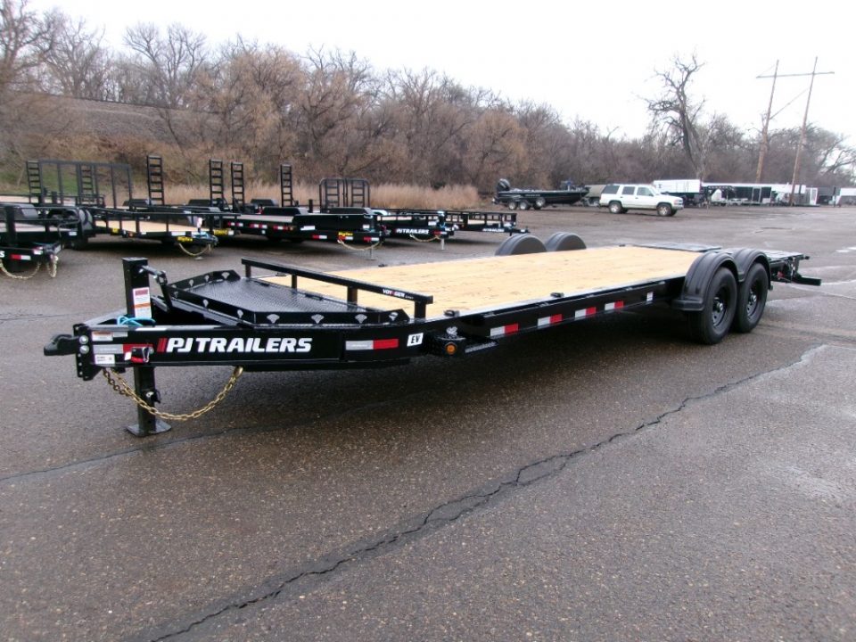 New 2026 PJ Trailers EVJ2472BSAK Equipment Trailer