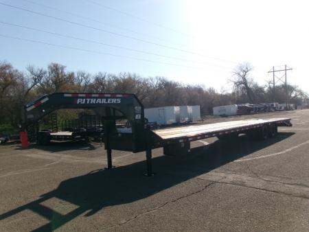 New 2026 PJ Trailers LDQ40D2BSWK-BYSC-JA06 Flatbed Trailer