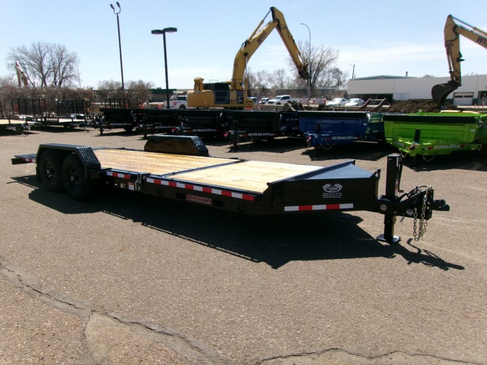 New 2026 Midsota NTB22-BP-154 Equipment Trailer
