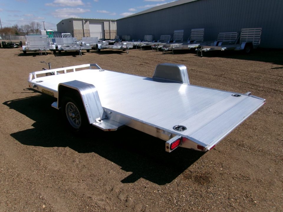 New 2027 Aluma 8214H-TILT-S-EL-RTD Utility Trailer