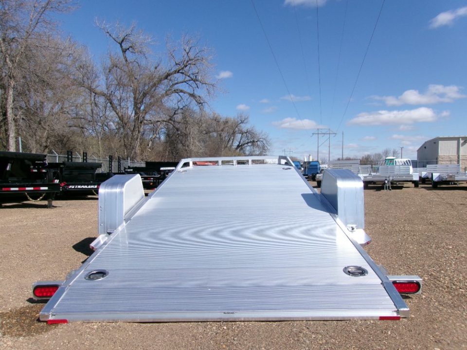 New 2027 Aluma 8214H-TILT-S-EL-RTD Utility Trailer