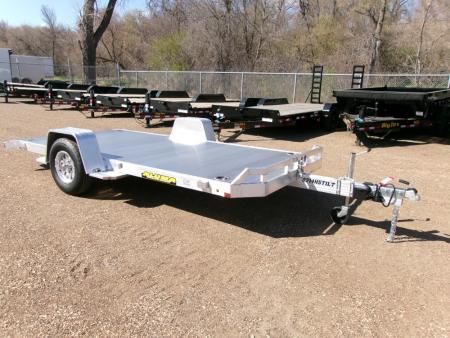 New 2027 Aluma 8214H-TILT-S-EL-RTD Utility Trailer