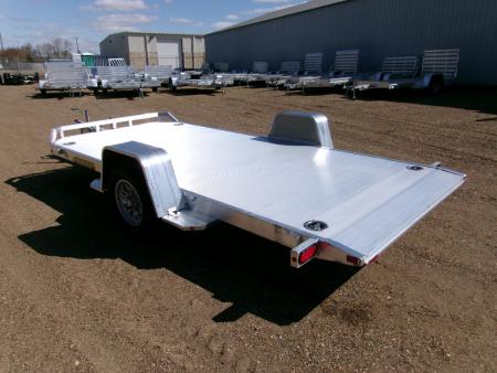 New 2027 Aluma 8214H-TILT-S-EL-RTD Utility Trailer