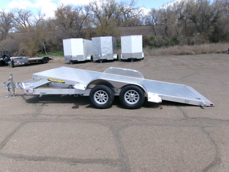New 2027 Aluma 8216TILT-TA-EL-RTD Car Hauler