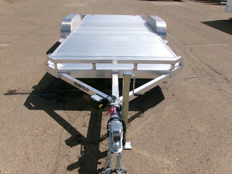New 2027 Aluma 8216TILT-TA-EL-RTD Car Hauler